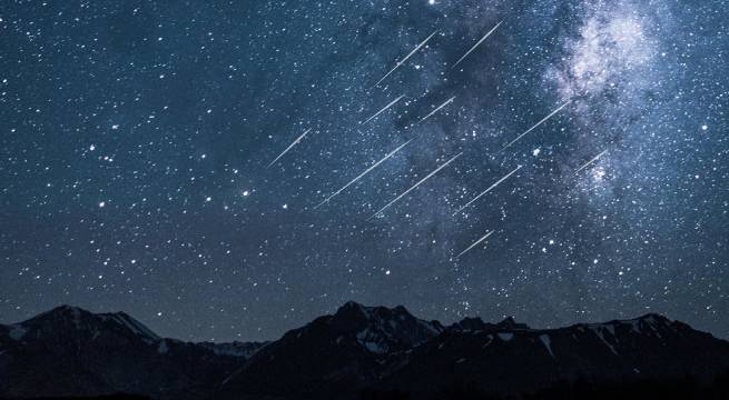 meteoro Una vista impresionante
